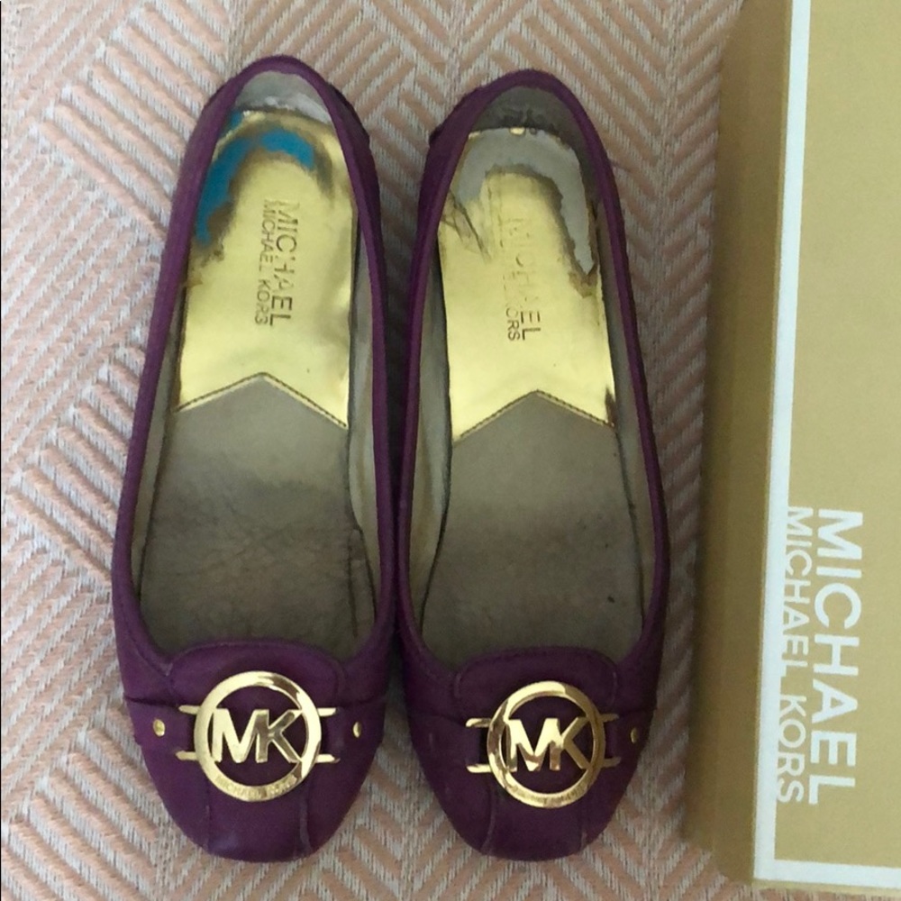 Michael Kors Fulton moccasin in Luggage, 7.5